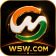 W5W Game logo with colorful 3D design and golden border